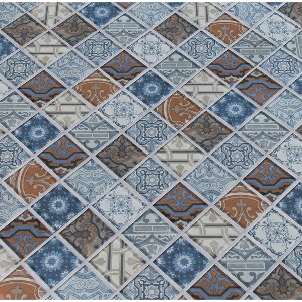 Msi Pasadena 12 In. X 12 In. X 6 Mm Glass Mesh-Mounted Mosaic Tile, 15PK ZOR-MD-0474 - main